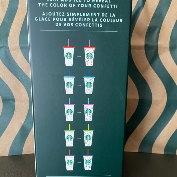 Starbucks-Color Changing -Confetti-5 Pack - Picture 2 of 2